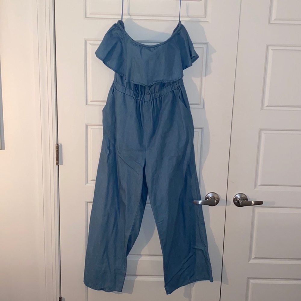 Strapless jumpsuit